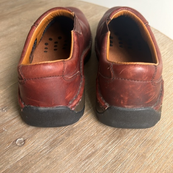 Red Wing Shoes Brown Leather Slip On Work Safety Shoes Women's Size 6.5 - Picture 11 of 14